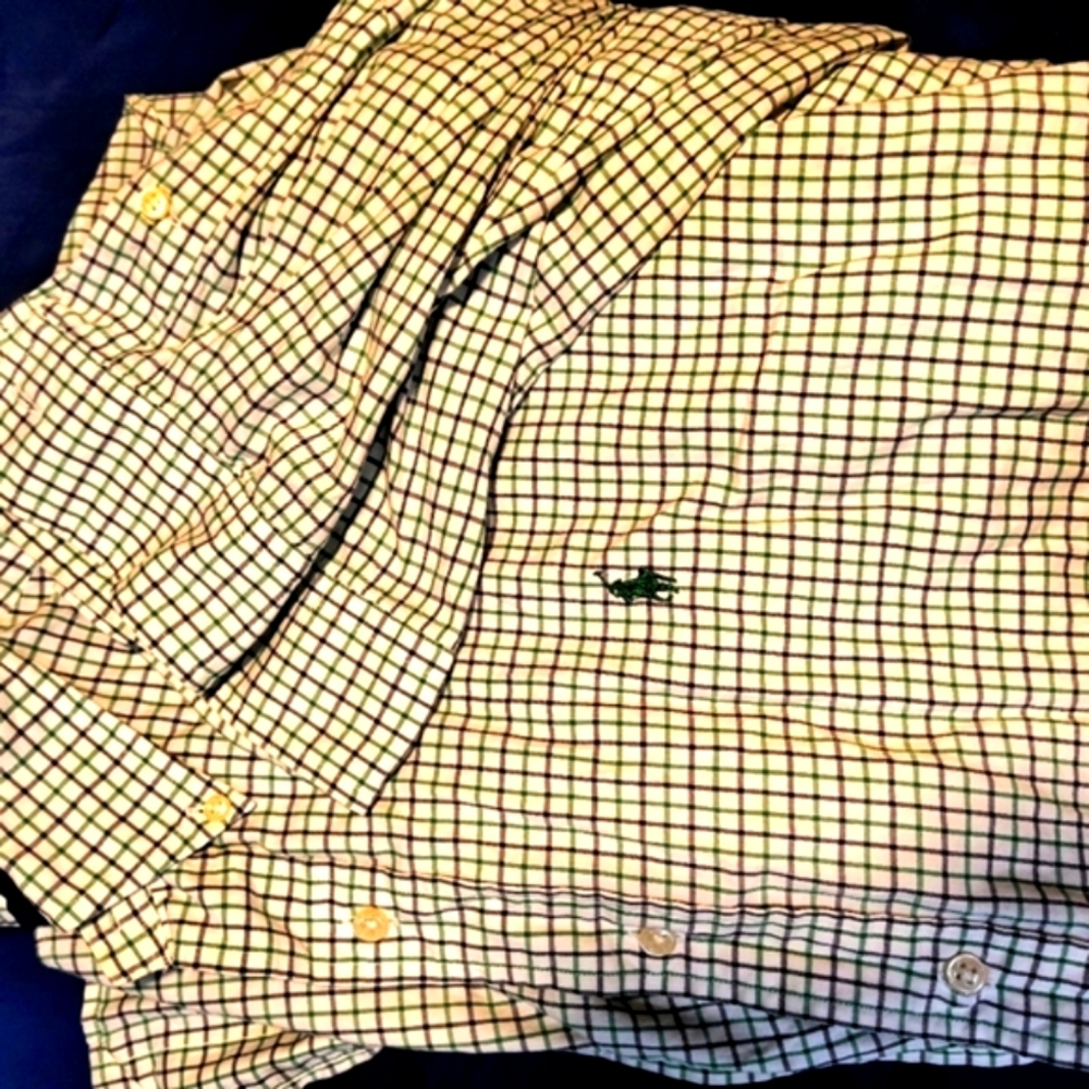 Polo Ralph Lauren Black and White Grid Shirt - Picture 2 of 3